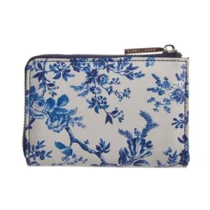 Butterfly Garden Zip Corner Wallet