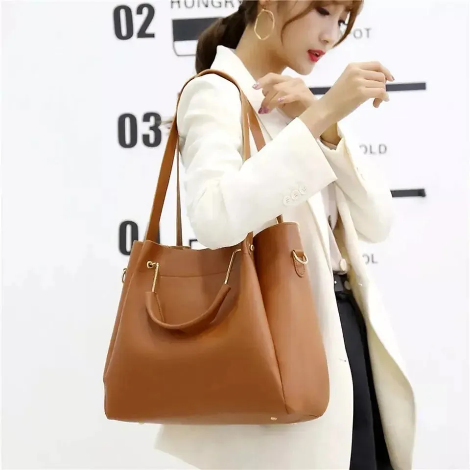 Mustard ladies 3 in 1 Tote Bag 8850-3