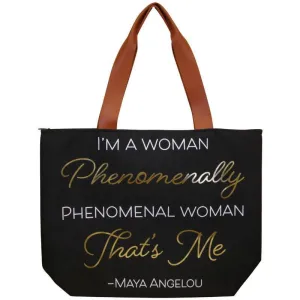 Phenomenal Woman Canvas Bag